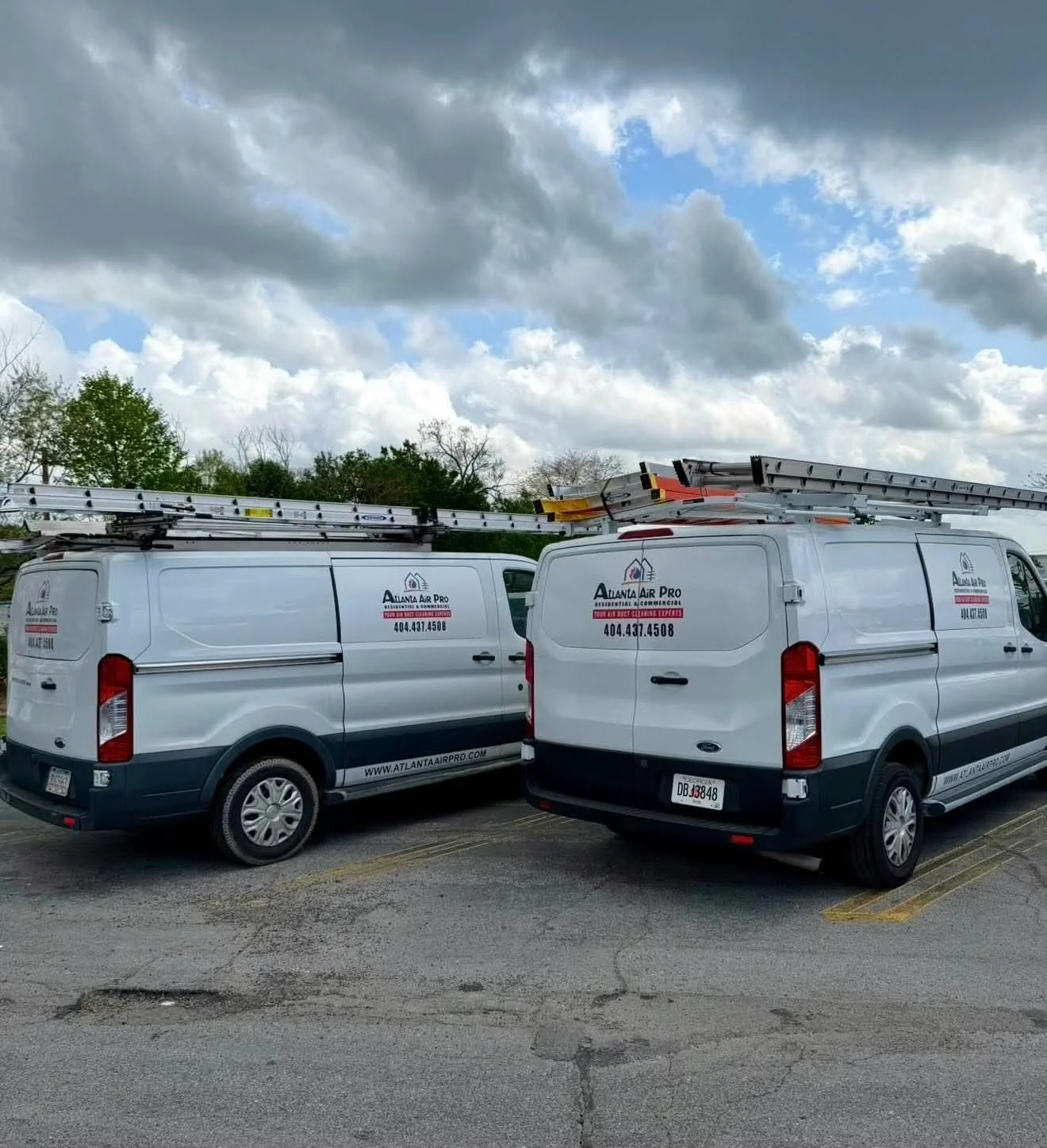 Atlanta Air Pro Service trucks